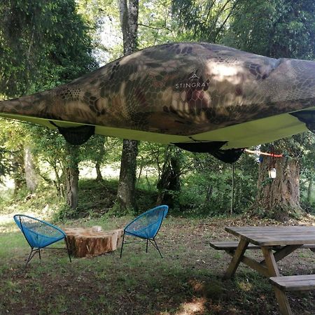 Monchateau Etoile, Hebergement Insolite Avec Spa Merlas Exteriér fotografie