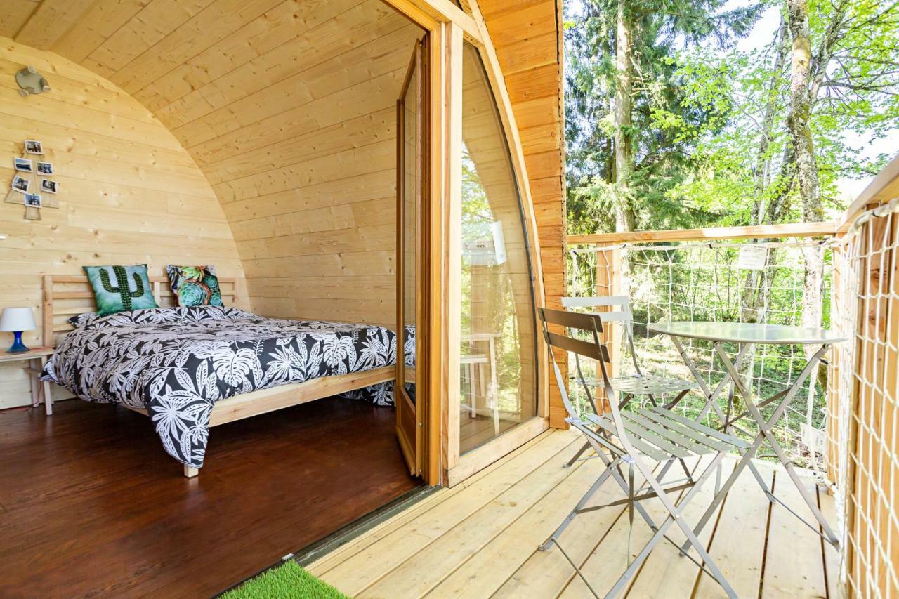 Monchateau Etoile, Hebergement Insolite Avec Spa Merlas Exteriér fotografie